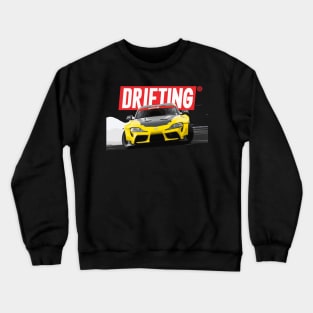 MK5 GR SUPRA TURBO A91 turbo drifting sideways fredric aasbø Crewneck Sweatshirt